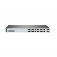 Коммутатор HP 1820-24G Smart Switch, 24xGE+2xGE-SFP ports, L2, LT Warranty (J998