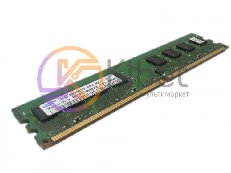 Модуль памяти 2Gb DDR2, 800 MHz, Samsung, CL6 (M378T5663EH3-CF7)