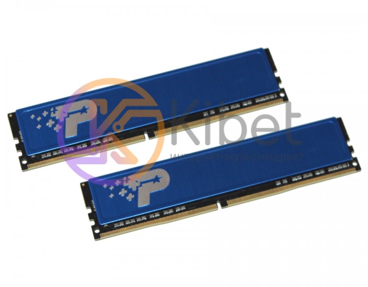 Модуль памяти 8Gb x 2 (16Gb Kit) DDR4, 2133 MHz, Patriot, 15-15-15-36, 1.2V, с р