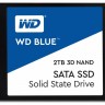 Твердотельный накопитель 2Tb, Western Digital Blue, SATA3, 2.5', 3D TLC, 560 530