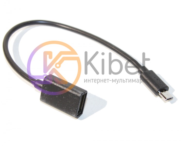 Кабель-переходник (OTG) microUSB - USB Black