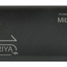 Универсальная мобильная батарея 10000 mAh, Mibrand Mriya, Black, 2xUSB (2.1A)