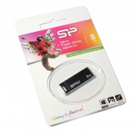 USB Флеш накопитель 8Gb Silicon Power Touch 835 Iron Gray no chian metal 18 9M