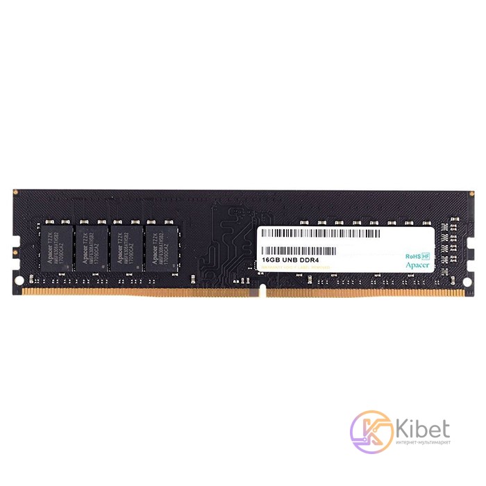 Модуль памяти 16Gb DDR4, 2400 MHz, Apacer, 17-17-17, 1.2V (EL.16G2T.GFH)