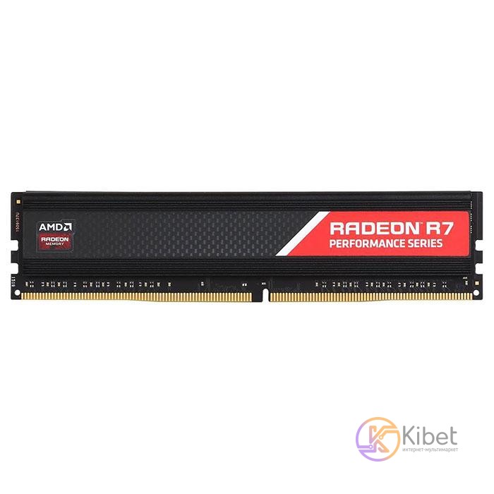 Модуль памяти 8Gb DDR4, 2400 MHz, AMD Radeon R7 Performance, 16-16-16-38, 1.2V (