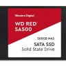 Твердотельный накопитель 500Gb, Western Digital Red, SATA3, 2.5', 3D TLC, 560 53