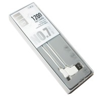 Кабель USB - microUSB, Joyroom , White, 1 м (S-M126)