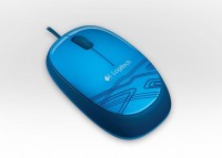 Мышь Logitech M105, Blue, USB, оптическая, 1000 dpi, 3 кнопки (910-003114)