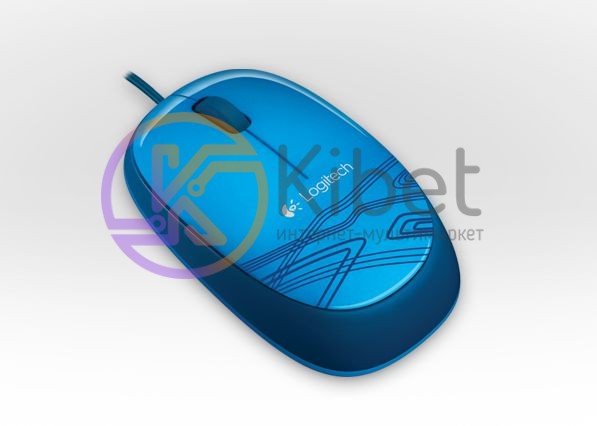 Мышь Logitech M105, Blue, USB, оптическая, 1000 dpi, 3 кнопки (910-003114)