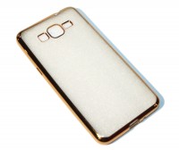 Бампер силиконовый для Samsung J2 Prime, Gold