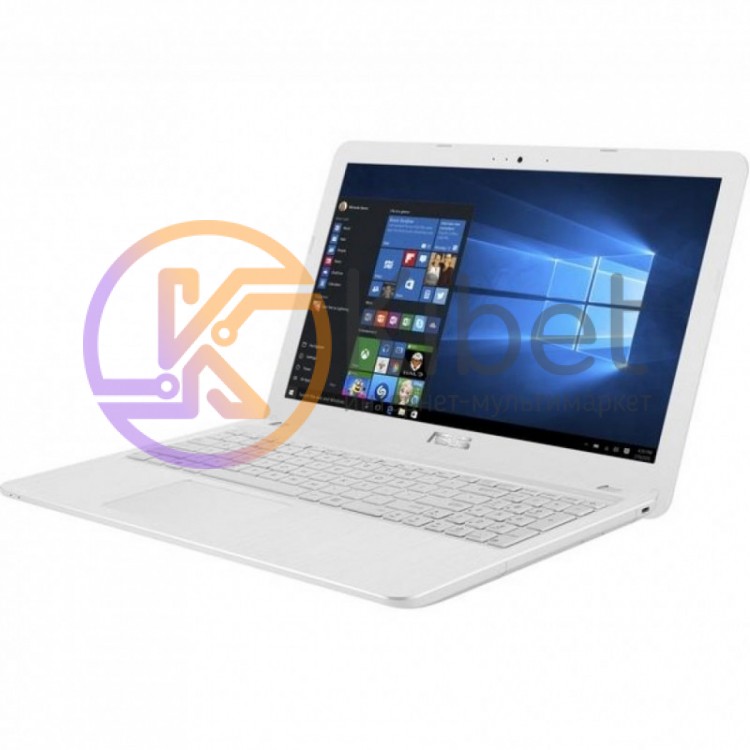Ноутбук 15' Asus X541NC-DM030 White, 15.6' матовый LED FullHD (1920x1080), Intel