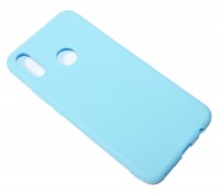 Накладка силиконовая для смартфона Huawei P Smart Plus, Soft Case matte, Blue
