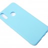 Накладка силиконовая для смартфона Huawei P Smart Plus, Soft Case matte, Blue