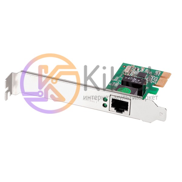 Сетевая карта PCI-E Edimax EN-9260TXE V2 LAN 10 100 1000Mb, Realtek с креплением