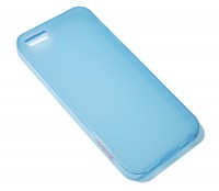 Накладка силиконовая YOOBAO Glow Protect case for iPhone 5 5S, blue (PCI5-GBL)