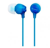 Наушники Sony MDR-EX15LP Blue, Mini jack (3.5 мм), вакуумные, кабель 1.2 м
