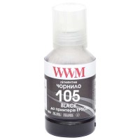 Чернила WWM Epson L7160 L7180, Black, 140 мл, пигментные (E105BP)