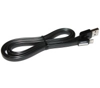 Кабель USB - Lightning, Black, Remax, 1 м (RC-044i)