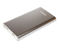 Универсальная мобильная батарея 10000 mAh, GreenWave PB-MC-10000, Silver