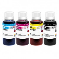 Комплект чернил ColorWay Epson L100 L200, 4x100 мл + Фотобумага ColorWay глянцев