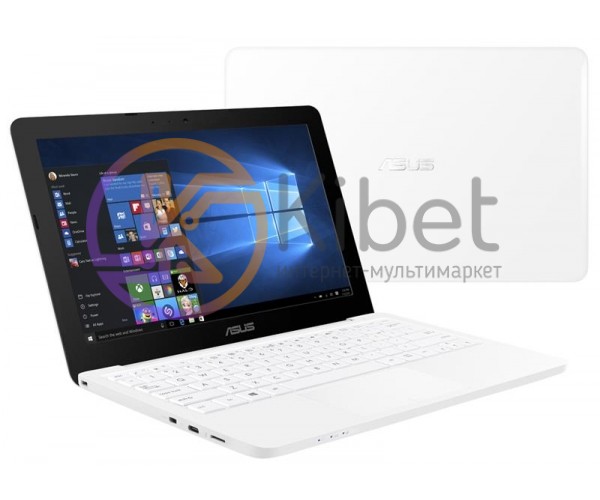 Ноутбук 11' Asus E202SA-FD0012D White 11.6' глянцевый LED HD (1366х768) Intel