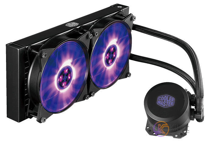 Кулер для процессора Cooler Master MasterLiquid ML240L RGB, жидкостне охлаждение