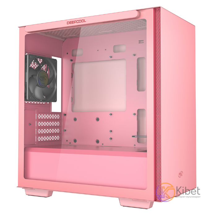 Корпус Deepcool MACUBE 110 PKRD Pink, Mini Tower, без БП, для Micro ATX Mini I