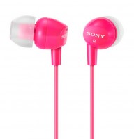 Наушники Sony MDR-EX15LP Pink, Mini jack (3.5 мм), вакуумные, кабель 1.2 м