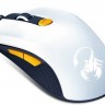 Мышь Genius Scorpion M8-610, White Orange, USB, лазерная, 800 - 8200 dpi, 6 прог