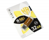 USB 3.0 Флеш накопитель 32Gb Hi-Rali Rocket series Gold, HI-32GB3VCGD