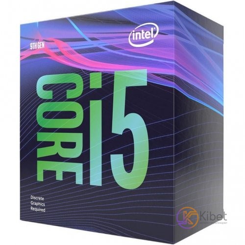Процессор Intel Core i5 (LGA1151) i5-9500, Box, 6x3.0 GHz (Turbo Boost 4.4 GHz),