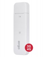 Модем 4G Ergo W02 box, GSM GPRS EDGE, HSPA+, DC-HSPA+, LTE, тип подключения USB