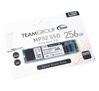 Твердотельный накопитель M.2 256Gb, Team MP32, PCI-E 2x, 3D TLC, 1350 800 MB s (