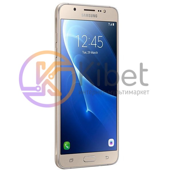Смартфон Samsung Galaxy J7 (2016) J710F DS Gold, 2 microSim, сенсорный емкостный