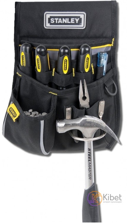 Пояс-сумка для инструмента Stanley Basic Tool Pouch, полиэстер, 235x332x75 мм (1