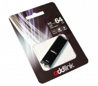 USB Флеш накопитель 64Gb AddLink U15 Grey, AD64GBU15G2