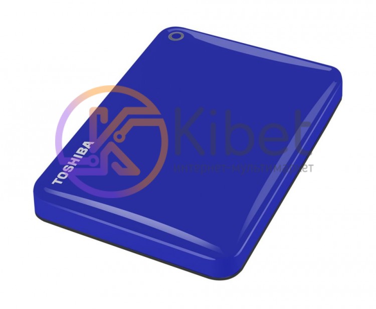 Внешний жесткий диск 500Gb Toshiba Canvio Connect II, Blue, 2.5', USB 3.0 (HDTC8