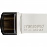 USB 3.1 Type-C Флеш накопитель 64Gb Transcend JetFlash 890, Black (TS64GJF890S