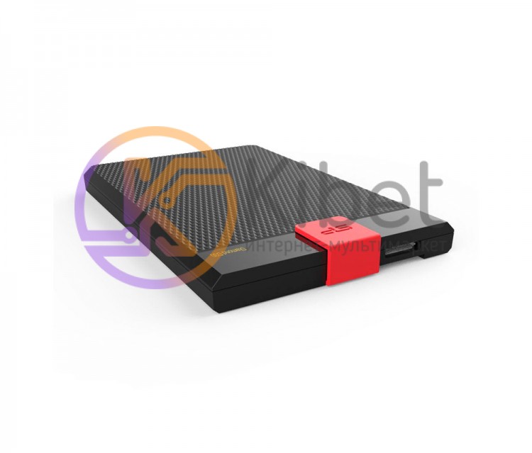 Внешний жесткий диск 3Tb Silicon Power Diamond D30, Black, 2.5', USB 3.1 (SP030T