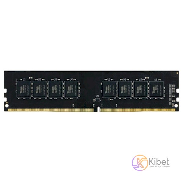 Модуль памяти 8Gb DDR4, 2666 MHz, Team Elite, 19-19-19, 1.2V (TED48G2666C1901)