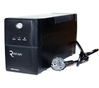 ИБП Ritar RTP850 (480W) Proxima-L, LED, AVR, 4st, USB, 2xSCHUKO socket, 1x12V9Ah