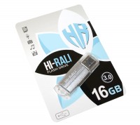 USB 3.0 Флеш накопитель 16Gb Hi-Rali Corsair series Silver, HI-16GB3CORSL
