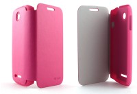 Чехол-книжка для смартфона Lenovo A760 Boso, розовый