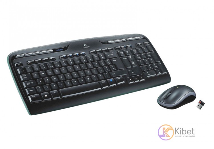 Комплект беспроводной Logitech MK330 Combo, Black, клавиатура + мышь (920-003999