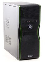 Корпус Frime FC-161BGN Black Green, 450W, 120mm, ATX Micro ATX, 3.5mm х 2, USB
