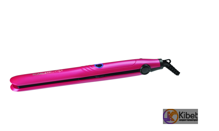 Утюжок для волос Scarlett SC-HS60T65 Pink, 25W, покрытие керамика, ширина щипцов