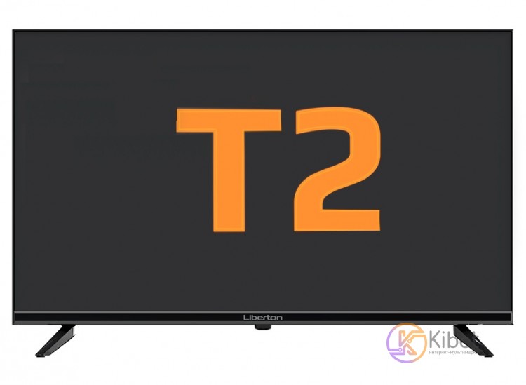 Телевизор 32' Liberton 32TP5HDT, LED, HD, 1366x768, 60 Гц, DVB-T2 С, HDMI, USB,