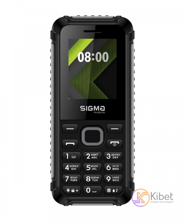 Мобильный телефон Sigma mobile X-style 18 Track, Black Gray, 2 Mini-SIM, дисплей