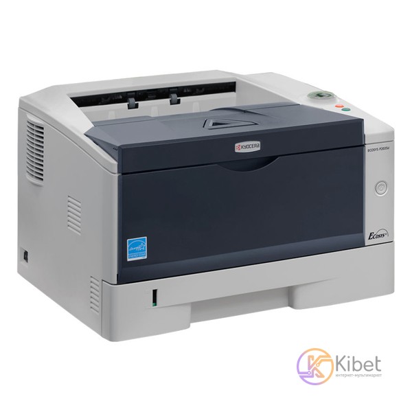 Принтер лазерный ч б A4 Kyocera Ecosys P2035d (1102PG3NL0), White Grey, 1200x120