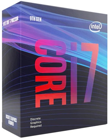 Процессор Intel Core i7 (LGA1151) i7-9700F, Box, 8x3,0 GHz (Turbo Boost 4,7 GHz)